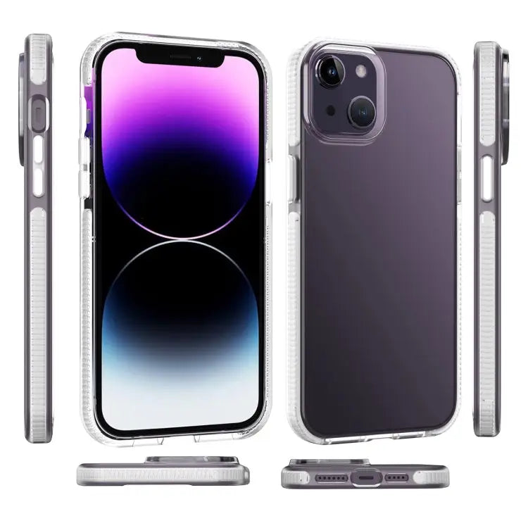 Two-color Shockproof High Transparency TPU Phone Case For iPhone 14 For iPhone 14 Plus For iPhone 14 Pro For iPhone 14