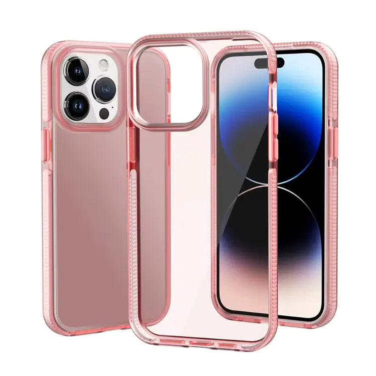 Two-color Shockproof High Transparency TPU Phone Case For iPhone 14 For iPhone 14 Plus For iPhone 14 Pro For iPhone 14