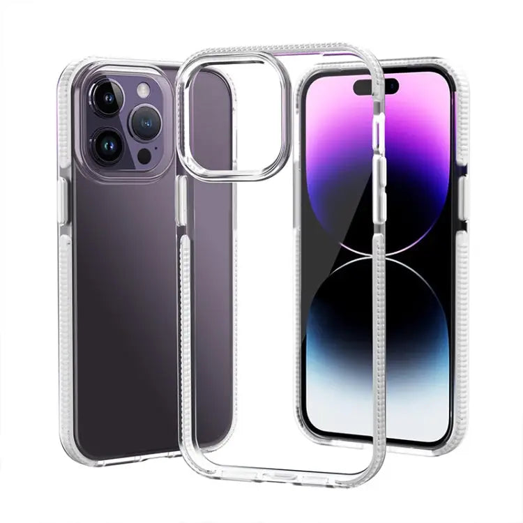 Two-color Shockproof High Transparency TPU Phone Case For iPhone 14 For iPhone 14 Plus For iPhone 14 Pro For iPhone 14