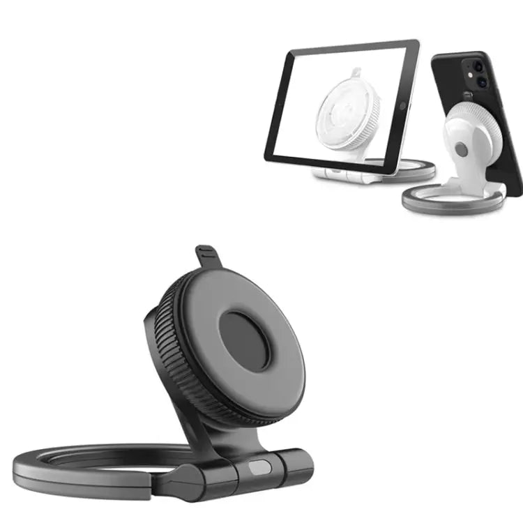 Two-in-one Multifunctional Wall-mounted Desktop Phone Computer Bracket Black Nano Stickers White Nano Stickers Black