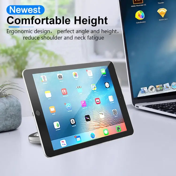 Two-in-one Multifunctional Wall-mounted Desktop Phone Computer Bracket Black Nano Stickers White Nano Stickers Black