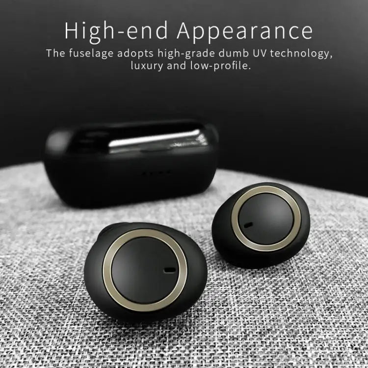 TWS-A1 Bluetooth Headset 5.0 True Wireless Mini Invisible Sports Running Music Earphones With Charging Box Mic - Apple