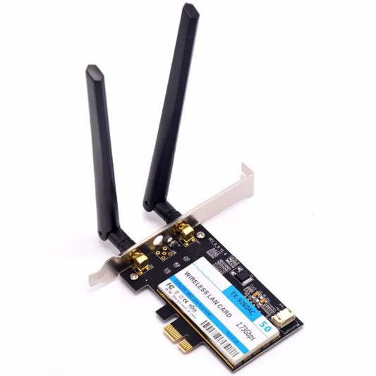 TX-9260AC Wireless-AC Dual Band 802.11ac 1730Mbps Desktop PCI-e WiFi Adapter + Bluetooth 5.0 WLAN Network Card