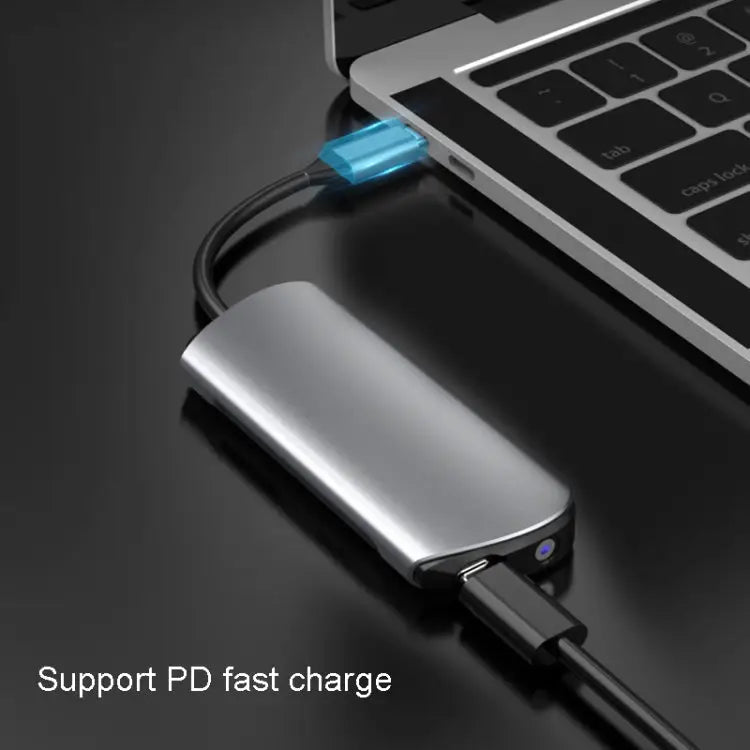 Type-C Extension Dock 8 In 1 Laptop Converter USB HUB Hub USB HUB - USB HUB