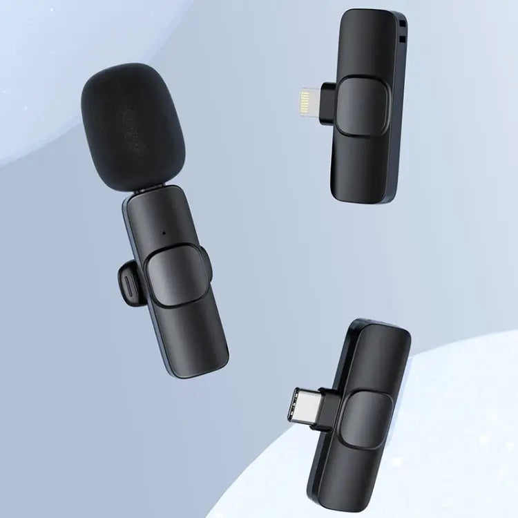 Type-C / USB-C Interface Mini Wireless Lavalier Microphone Type-C - Type-C