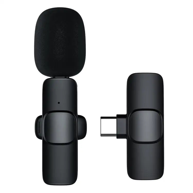 Type-C / USB-C Interface Mini Wireless Lavalier Microphone Type-C - Type-C