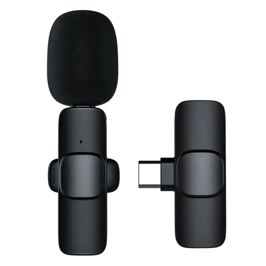 Type-C / USB-C Interface Mini Wireless Lavalier Microphone Type-C - Type-C