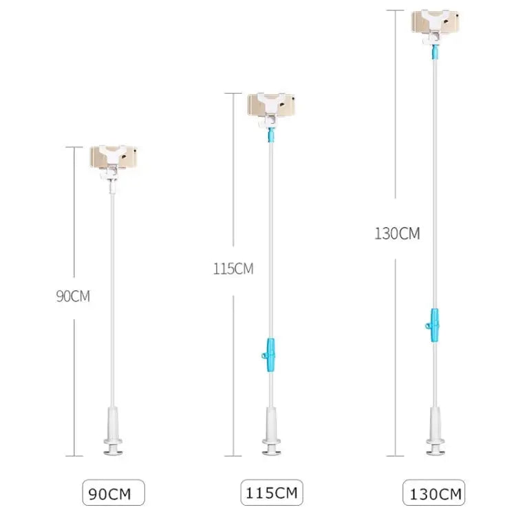 UBN-46 Regular Version Rotatable and Detachable Lazy Desktop Bedside Stand Mobile Phone Stand Height: 90cm 90cm White