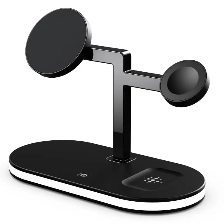 UD23 15W 3 In 1 Desktop Aluminum Alloy Wireless Charger For Smartphone&iWatch&AirPods - UD23