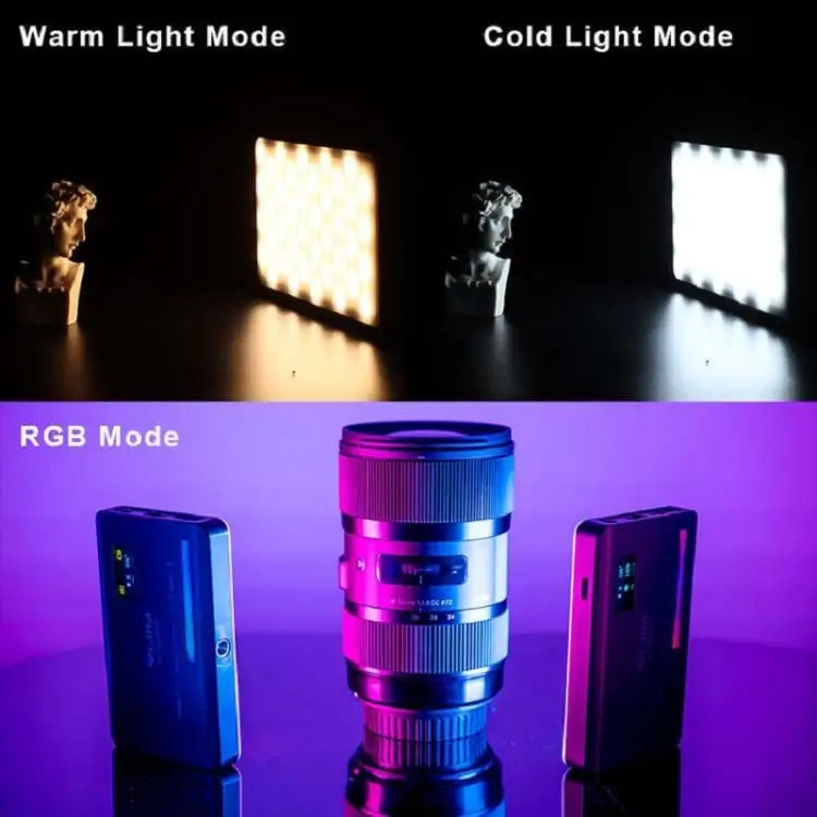 Ulanzi VL120 RGB Full Color RGB SLR Camera Photography Live Photo Video Small Light VL120 RGB - VL120 RGB