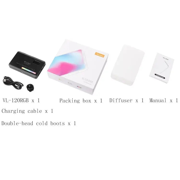 Ulanzi VL120 RGB Full Color RGB SLR Camera Photography Live Photo Video Small Light VL120 RGB - VL120 RGB