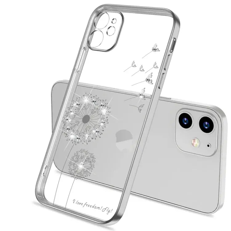 Ultra-thin Electroplating Dandelion Pattern Protective Case For iPhone 11 For iPhone 11 Pro For iPhone 11 Pro Max