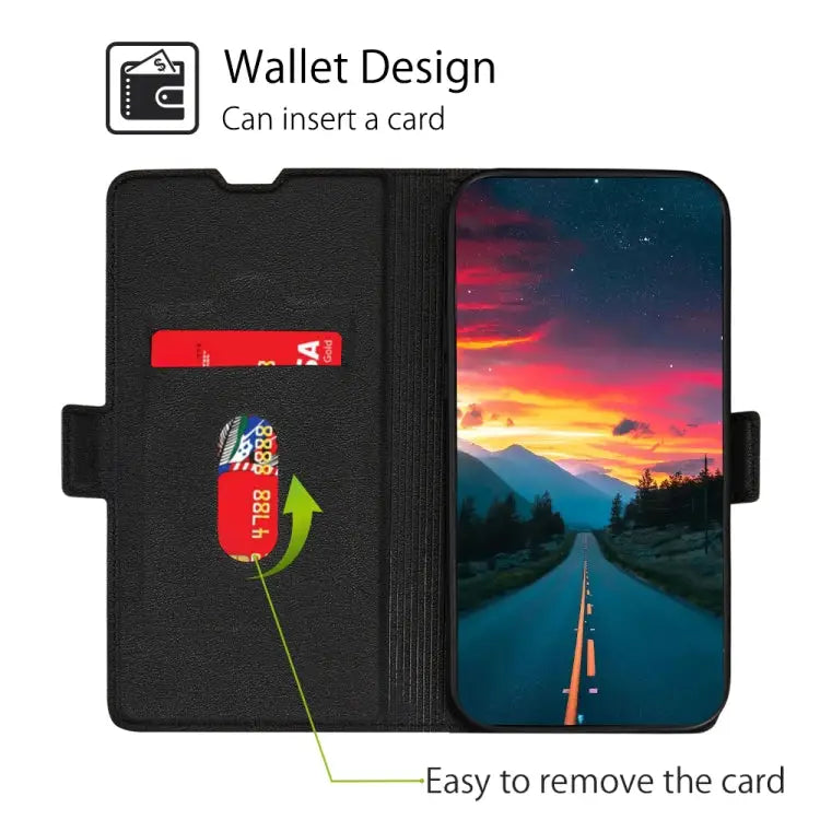 Ultra-thin Voltage Side Buckle Leather Phone Case For iPhone 14 For iPhone 14 Plus For iPhone 14 Pro For iPhone 14 Pro