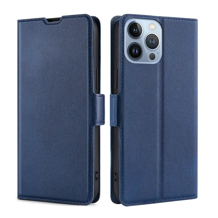 Ultra-thin Voltage Side Buckle Leather Phone Case For iPhone 14 For iPhone 14 Plus For iPhone 14 Pro For iPhone 14 Pro