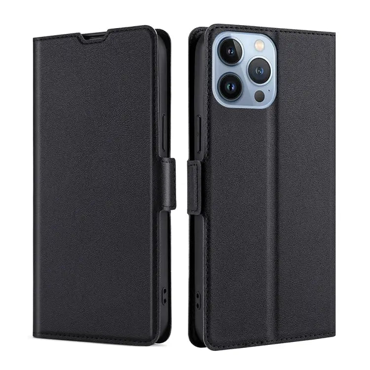Ultra-thin Voltage Side Buckle Leather Phone Case For iPhone 14 For iPhone 14 Plus For iPhone 14 Pro For iPhone 14 Pro