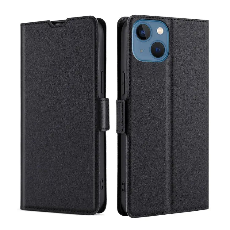 Ultra-thin Voltage Side Buckle Leather Phone Case For iPhone 14 For iPhone 14 Plus For iPhone 14 Pro For iPhone 14 Pro