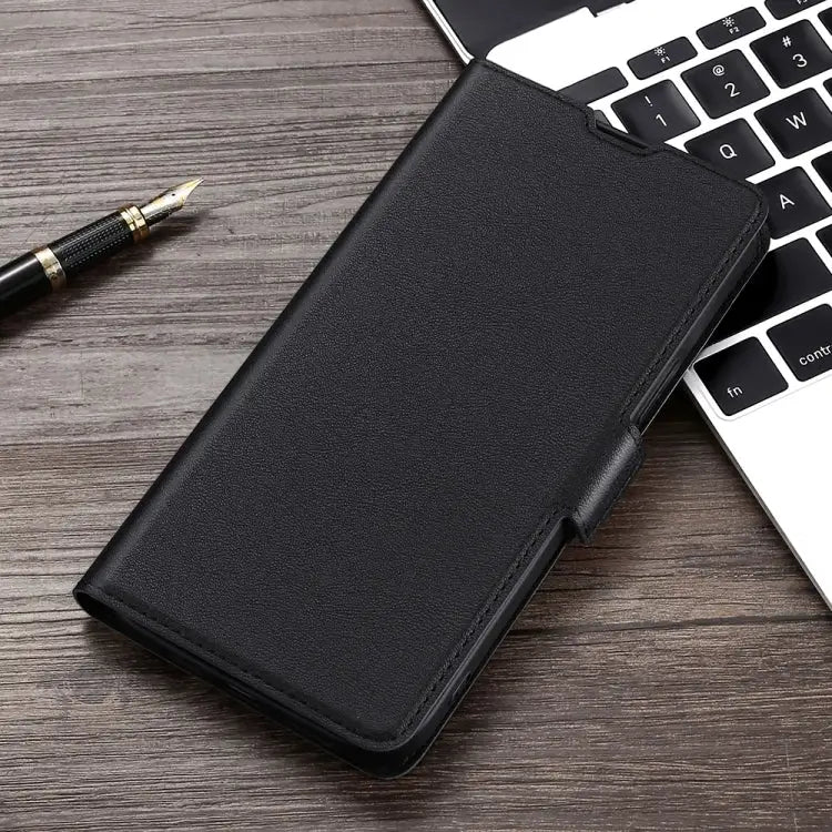 Ultra-thin Voltage Side Buckle Leather Phone Case For iPhone SE 2022 / SE 2020 / 8 / 7 - For iPhone SE 2022 / SE 2020