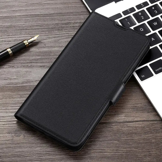 Ultra-thin Voltage Side Buckle Leather Phone Case For iPhone SE 2022 / SE 2020 / 8 / 7 - For iPhone SE 2022 / SE 2020