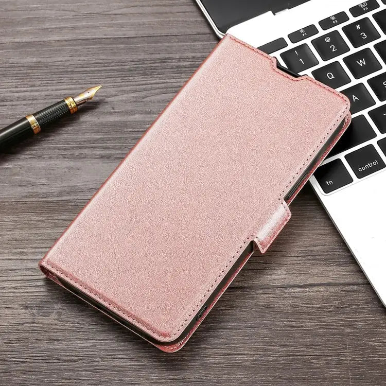 Ultra-thin Voltage Side Buckle Leather Phone Case For iPhone SE 2022 / SE 2020 / 8 / 7 - For iPhone SE 2022 / SE 2020