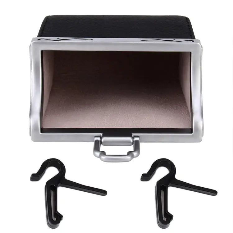 Universal Car Air Vent Mount Outlet Storage Box Case Bag Pouch Phone Holder Air Vent Storage Box - Air Vent Storage Box