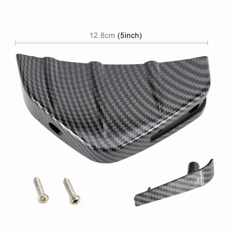 Universal Car-styling Carbon Fiber Texture Plastic Rear Spat Valance Lip Carbon Fiber Texture - Carbon Fiber Texture