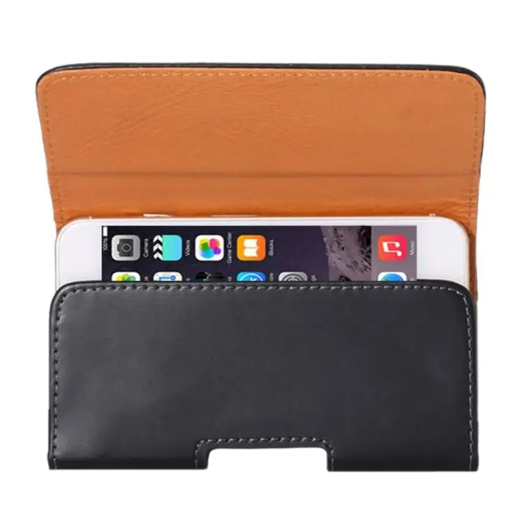 Universal Crazy Horse Texture Vertical Flip Leather Case / Waist Bag with Back Splint for iPhone 6 Plus & 6S Plus