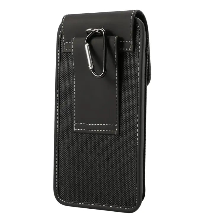 Universal Hanging Waist Oxford Cloth Case For 5.7-6.3 inch Mobile Phones with Carabiner - 6.3 inch