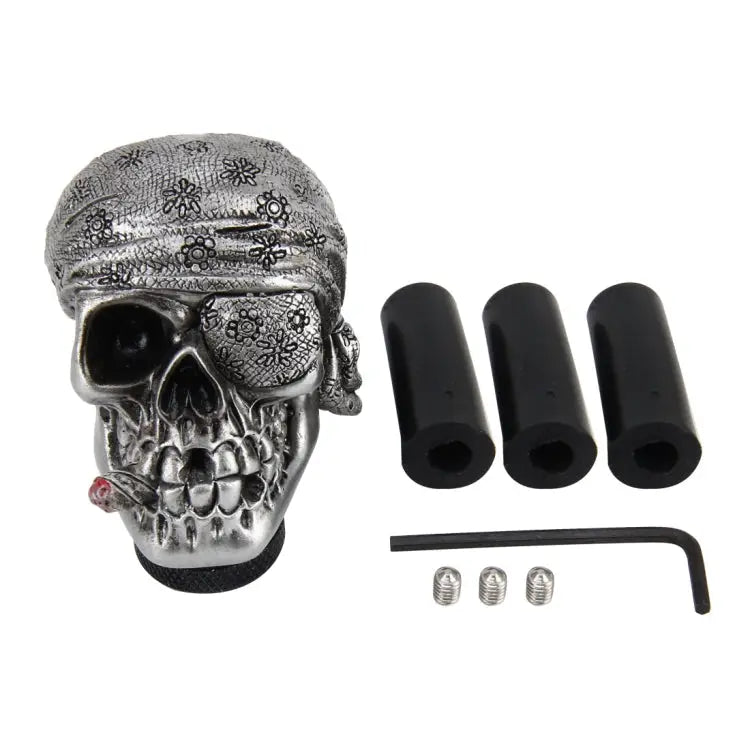 Universal Skull Car Gear Shift Knob Modified Car Gear Shift Knob Auto Transmission Shift Lever Knob Gear Knobs Gear