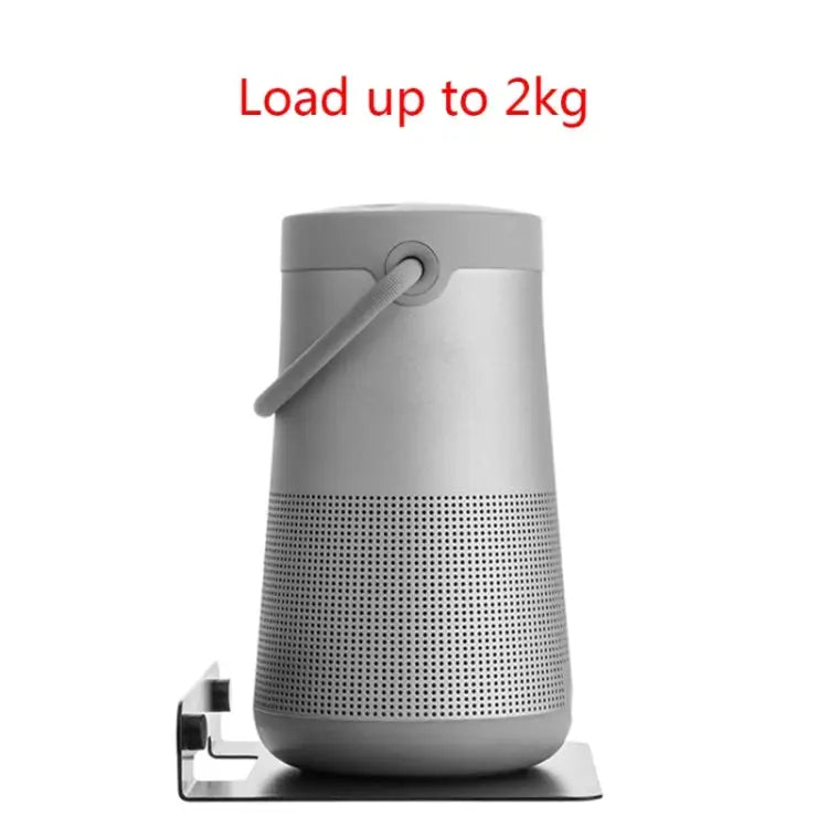 Universal Wall Storage Metal Bracket for Bluetooth Speaker Size: 15.5 x 13 x 3cm