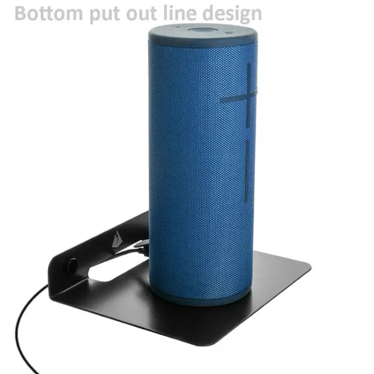 Universal Wall Storage Metal Bracket for Bluetooth Speaker Size: 15.5 x 13 x 3cm