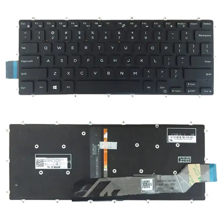 US Version Keyboard with Keyboard Backlight for DELL Inspiron 13 5368 5378 5578 7368 7378 For DELL Inspiron 13 (US)