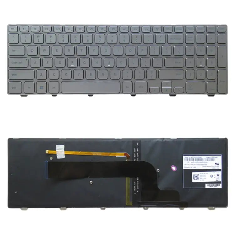 US Version Keyboard with Keyboard Backlight for DELL Inspiron 15 7000 Series 7537 P36F For DELL Inspiron 15 (US)