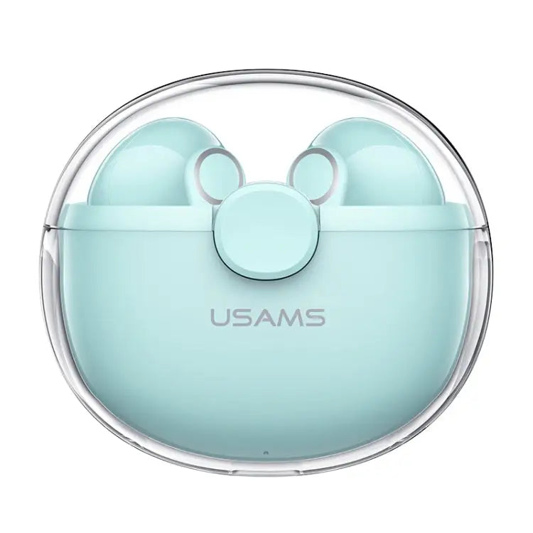 USAMS BU12 TWS Half In-Ear Bluetooth 5.1 Wireless Earphones USAMS BU12 - USAMS BU12 / Green - Apple Accessories