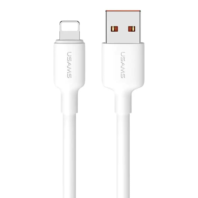 USAMS US-SJ604 U84 2.4A USB to 8 Pin Charging Data Cable 8 Pin 1m 8 Pin 2m 8 Pin 3m - 8 Pin 2m - Apple Accessories