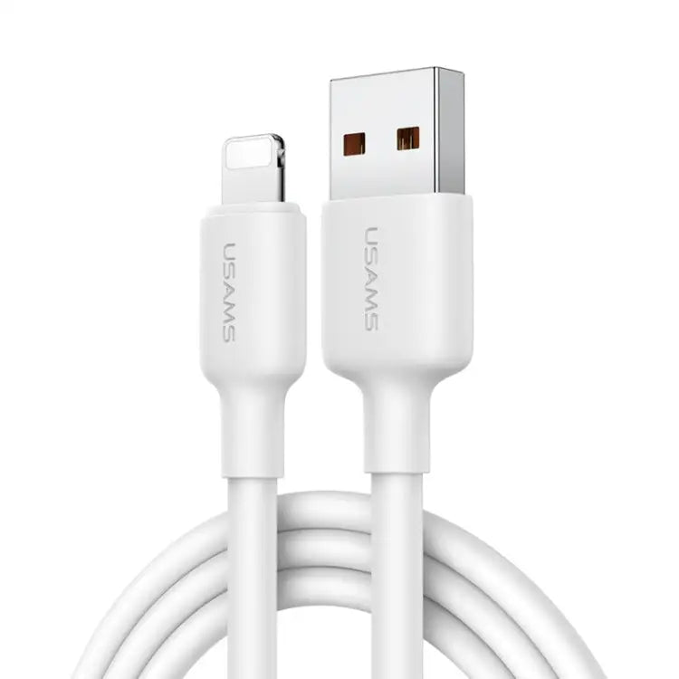 USAMS US-SJ604 U84 2.4A USB to 8 Pin Charging Data Cable 8 Pin 1m 8 Pin 2m 8 Pin 3m - 8 Pin 2m - Apple Accessories