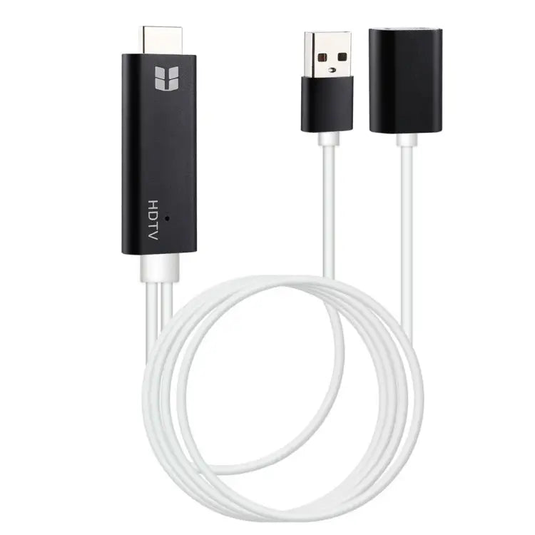 USB 3.0 Female HDMI HD 1080P Video Converter HDTV Cable - Black