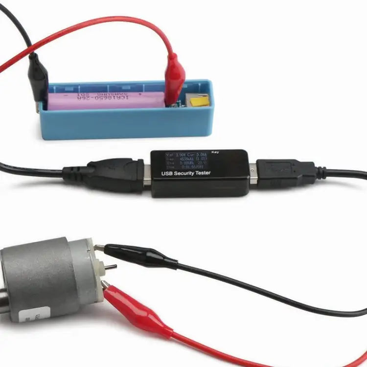 USB-A Female To 2 x Crocodile Clip Power Connection Extension Cable Length: 0.5m USB-A Female - USB-A Female