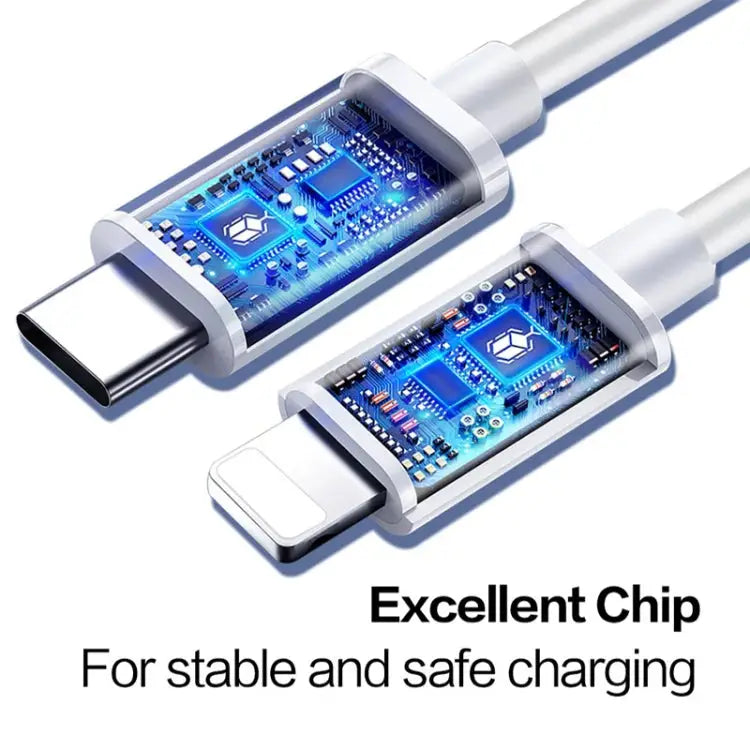 USB-C / Type-C 3.1 Male to 8 Pin Male Data Cable Cable Length: 1m