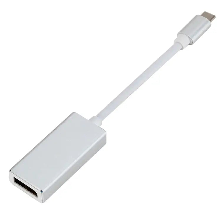 USB-C / Type-C 3.1 Male to DP Female HD Converter Length: 12cm - Silver