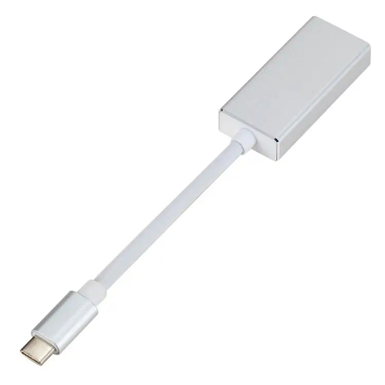 USB-C / Type-C 3.1 Male to Mini DP Female HD Converter Length: 12cm Silver Gold