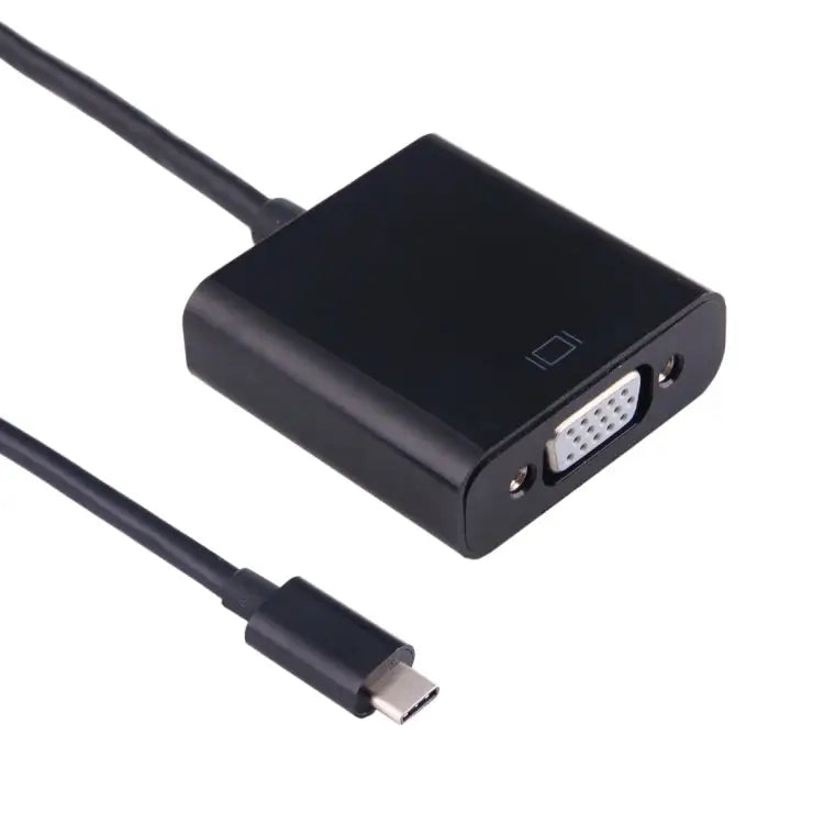 USB-C / Type-C 3.1 Male to VGA female Adapter Cable for MacBook 12 inch Chromebook Pixel 2015 Nokia N1 Tablet PC