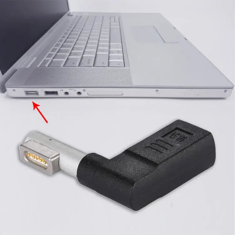 USB-C / Type-C Female to 5 Pin MagSafe 1 (L-Shaped) Male Charge Adapter Type-C to MagSafe 1 - Type-C to MagSafe 1