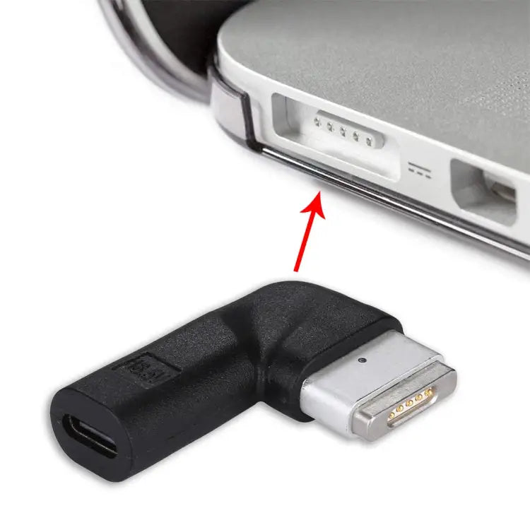 USB-C / Type-C Female to 5 Pin MagSafe 2 (T-Shaped) Male Charge Adapter Type-C to MagSafe 2 - Type-C to MagSafe 2