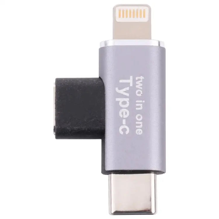 USB-C / Type-C Female to 8 Pin Male + USB-C / Type-C Male Converter Type-C Female to 8 Pin + Type-C Male - Type-C