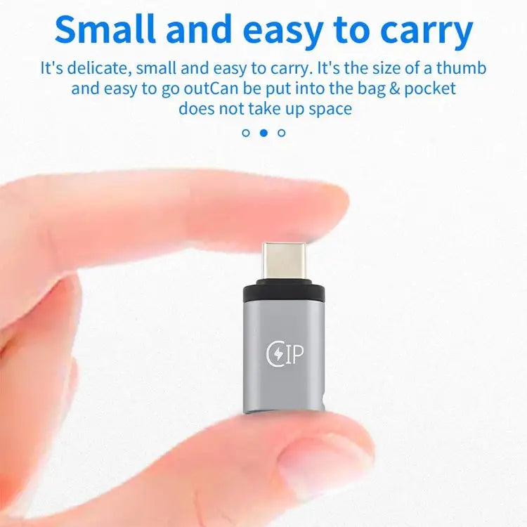 USB-C / Type-C Male to 8 Pin Female Charging Adapter Support Data Transmission 8 Pin Female - 8 Pin Female