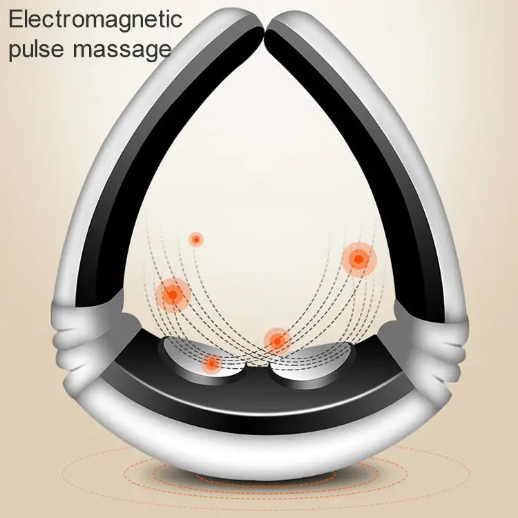 USB Charging 1300 mAh Electric Back Neck Shoulder Electrical Pulse Electric Shock Body Massager USB Charging - USB