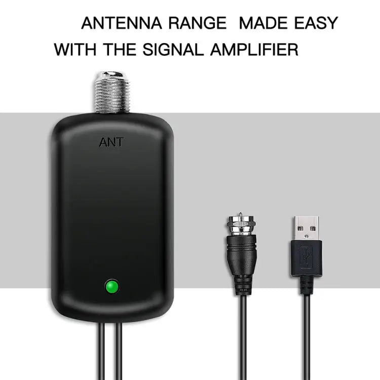 USB Connector Signal Booster Amplifier + IEC Converter Head USB 50 Miles 25dBi - USB 50 Miles 25dBi