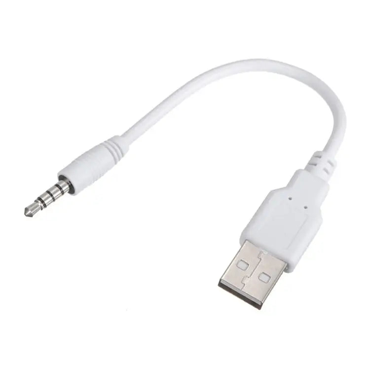USB to 3.5mm Jack Data Sync & Charge Cable for iPod Shuffle 1st /2nd /3rd Generation Length: 15.5cm