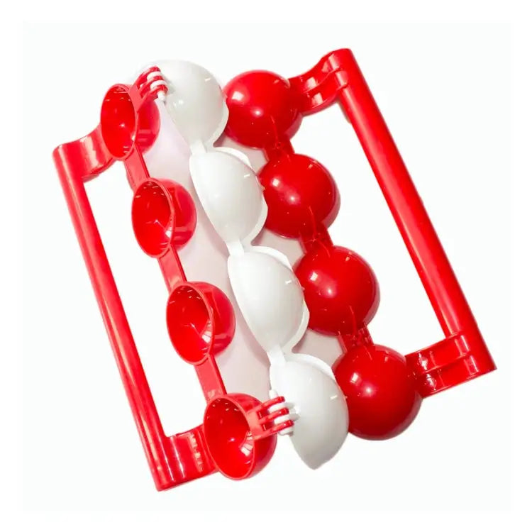 Useful Newbie Meatballs Fish Balls Kitchen Homemade Stuffed Meatballs Maker Home Cooking Tools ABS Red - ABS Red