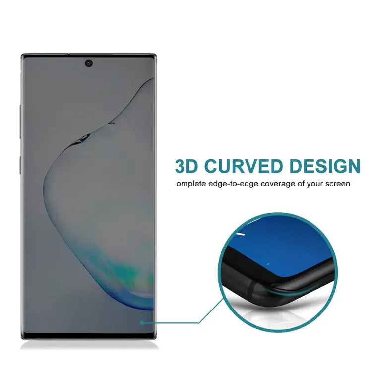 UV Full Cover Anti-spy Tempered Glass Film for Galaxy Note 10 For Galaxy Note 10 (1 PC) - For Galaxy Note 10 (1 PC)